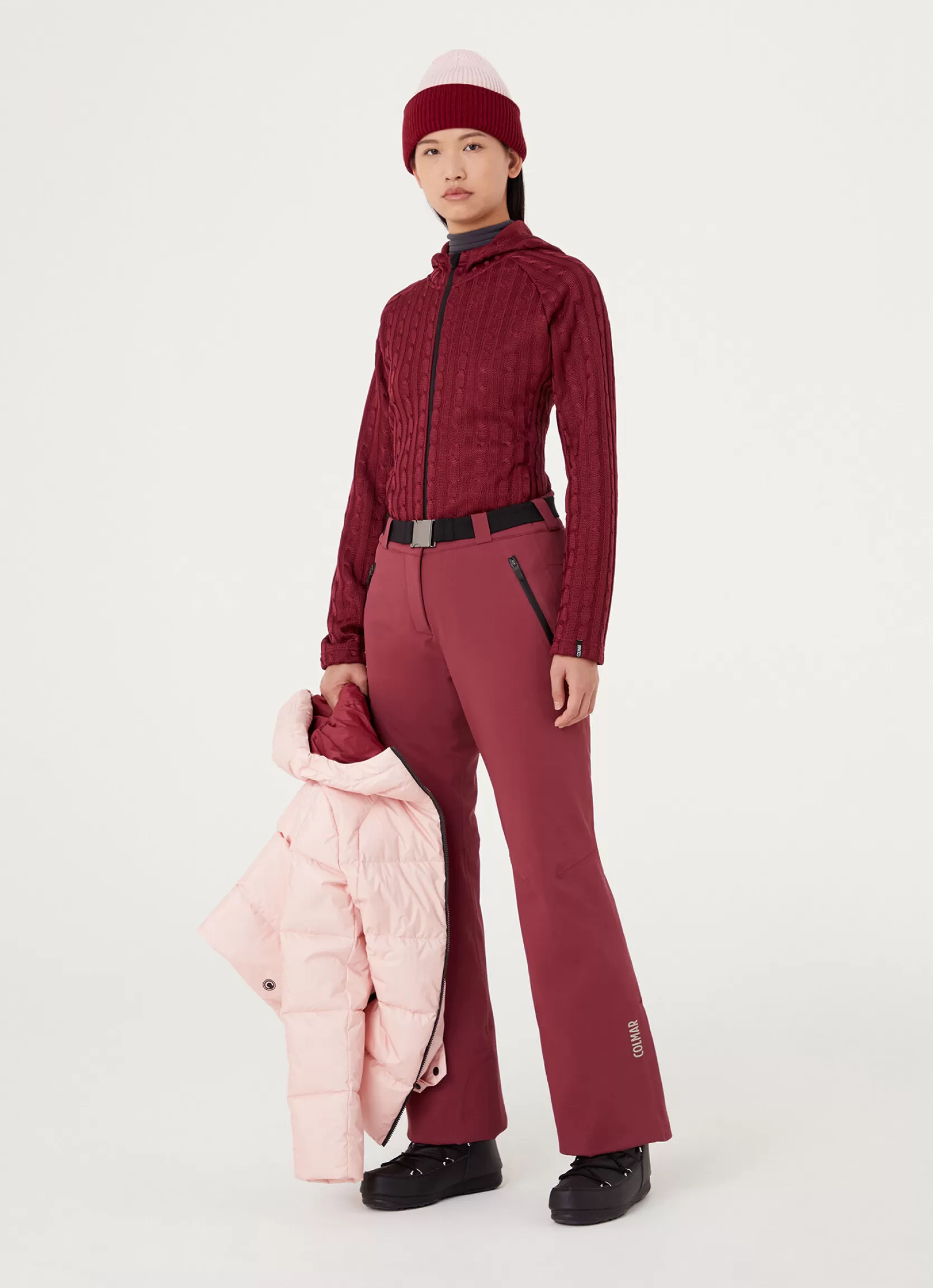 Colmar Plain-coloured padded ski trousers | woman Outlet