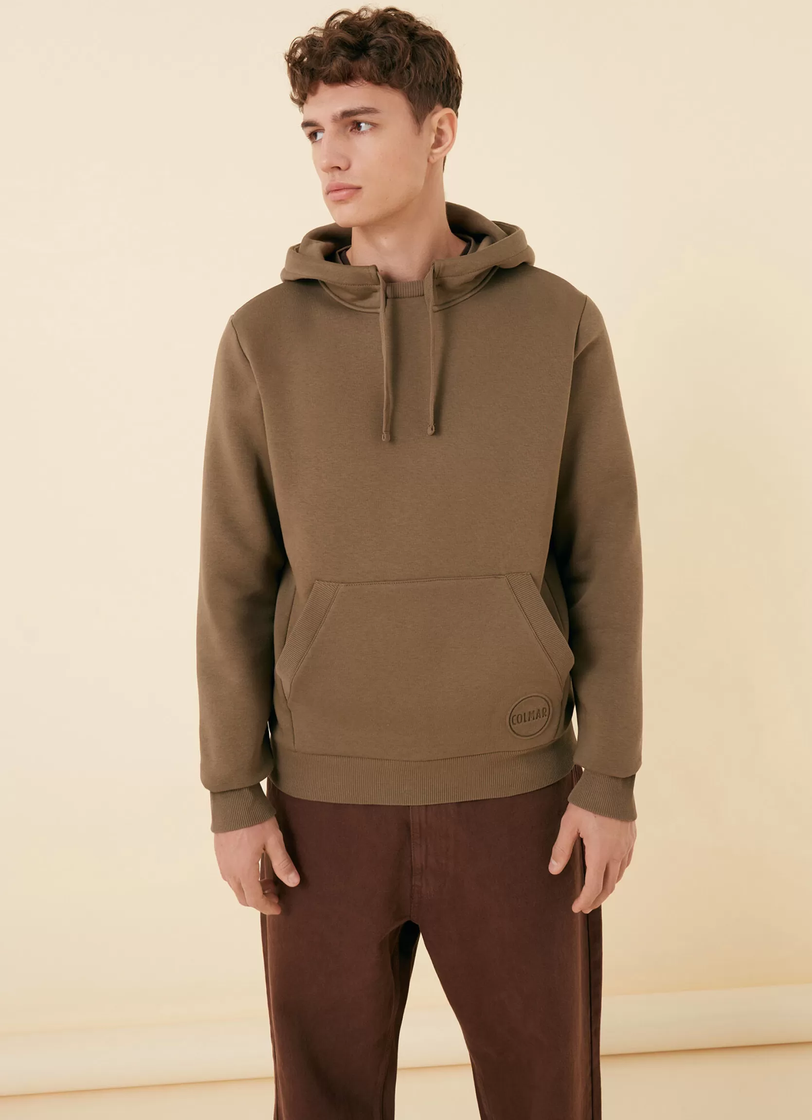 Colmar Recycled Essential kangaroo pocket sweatshirt | man Outlet