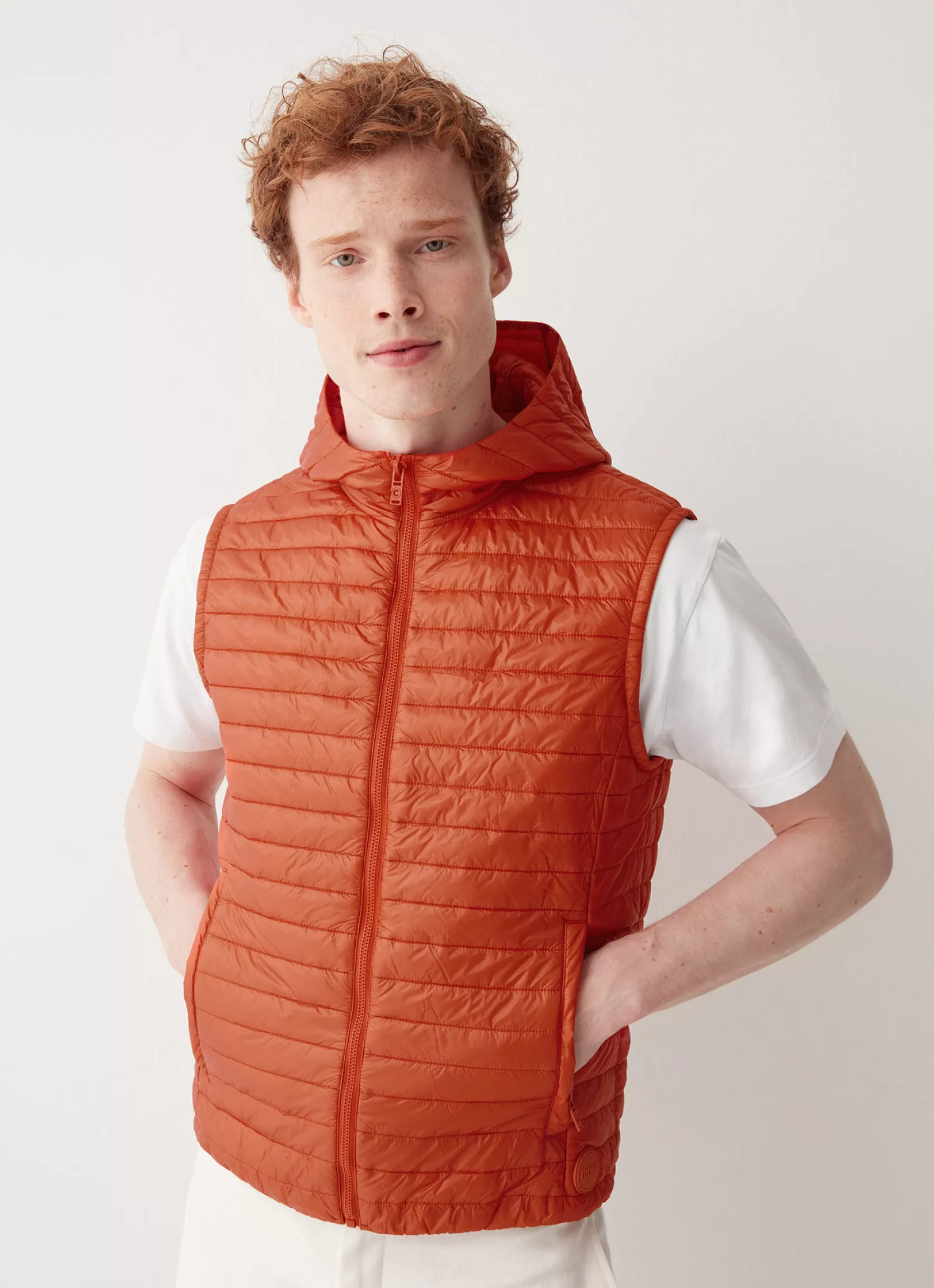 Colmar Recycled Essentials hooded gilet | man Outlet
