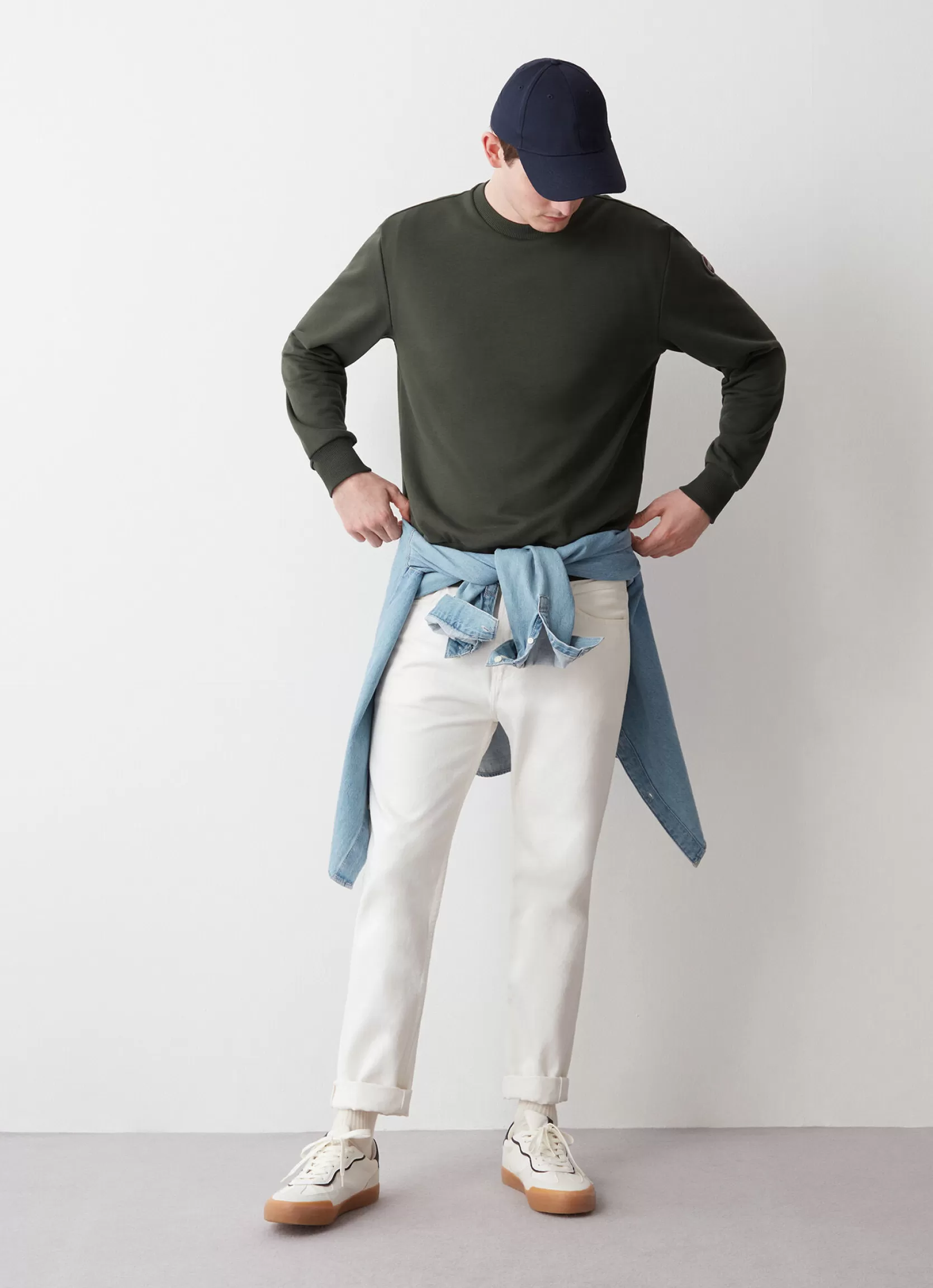 Colmar Solid colour crew-neck sweatshirt | man Sweatshirts