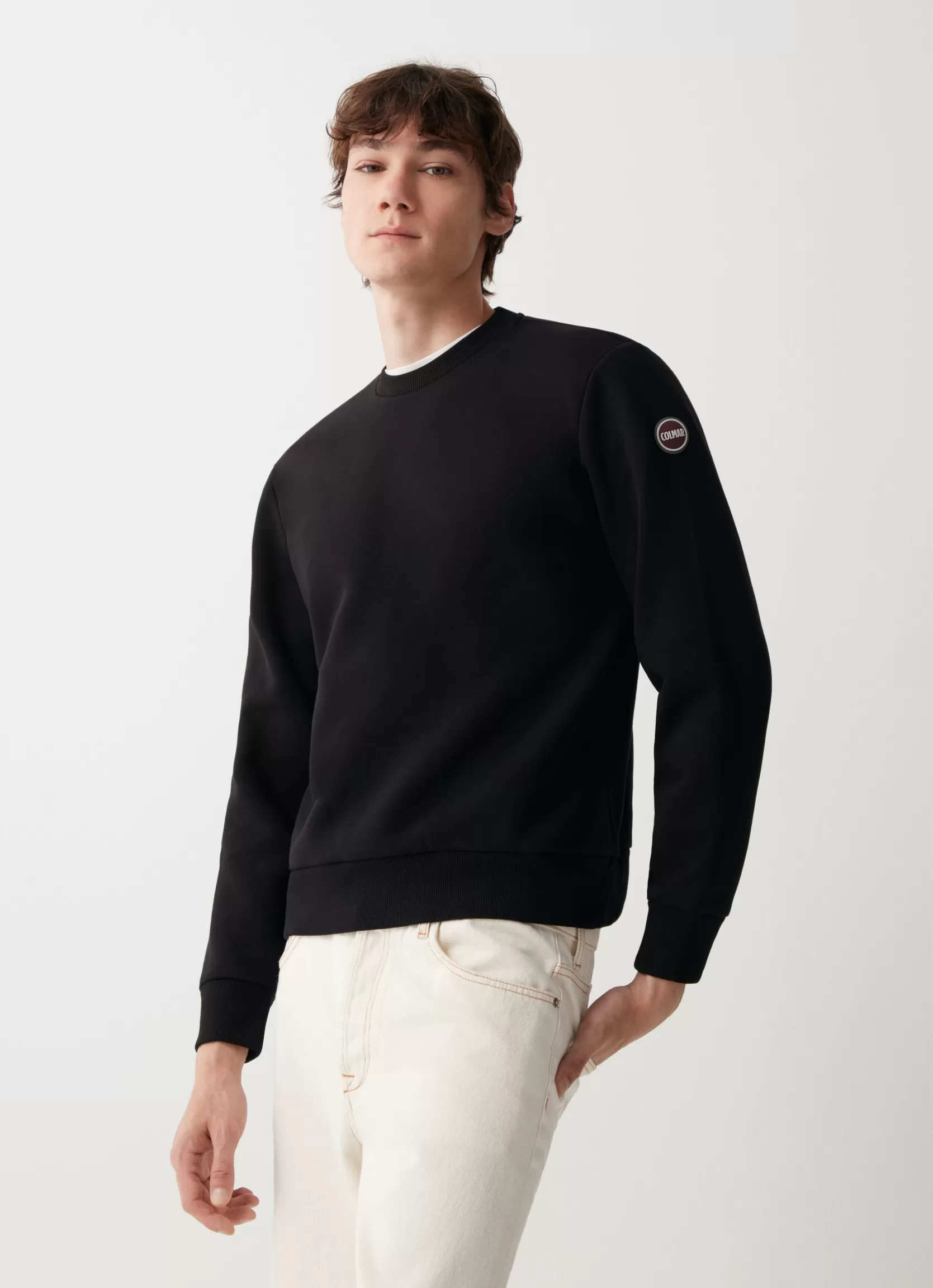 Colmar Solid colour crew-neck sweatshirt | man Sweatshirts