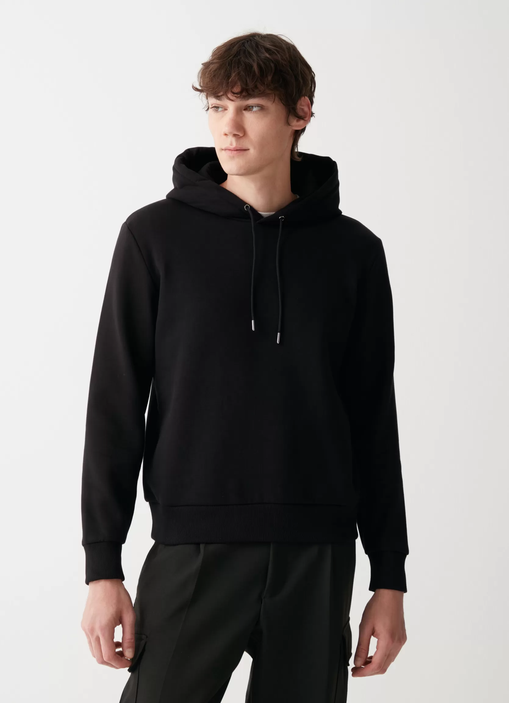 Colmar Solid colour hooded sweatshirt | man Sweatshirts