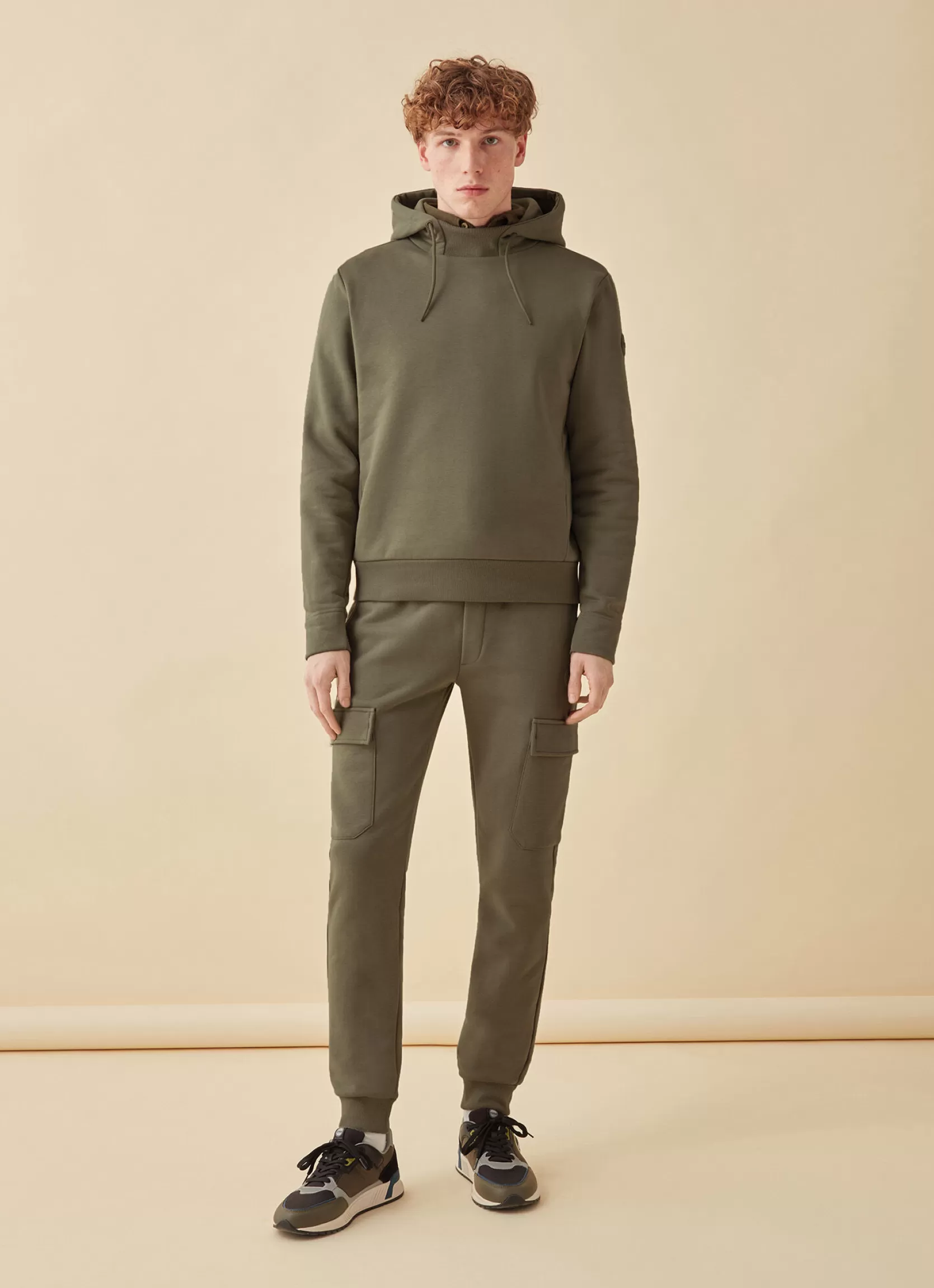 Colmar Tracksuit bottoms in cargo-style jersey | man Recycled Essential | Trousers